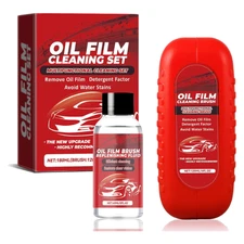 Automotive Oil Film Cleaning Brush, Professional Oil Film Cleaning Brush for Car