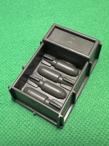 Vintage GI Joe ARAH 1985 Forward Observer Unit AMMO BOX NO DECAL playset part