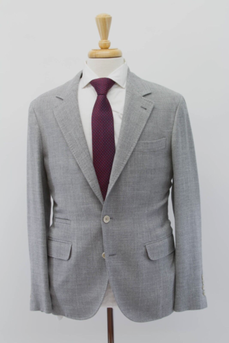NWT$3995 Brunello Cucinelli Silk-Linen-Wool Sport Coat W/LogoButtons48/38US A232 - Picture 1 of 9
