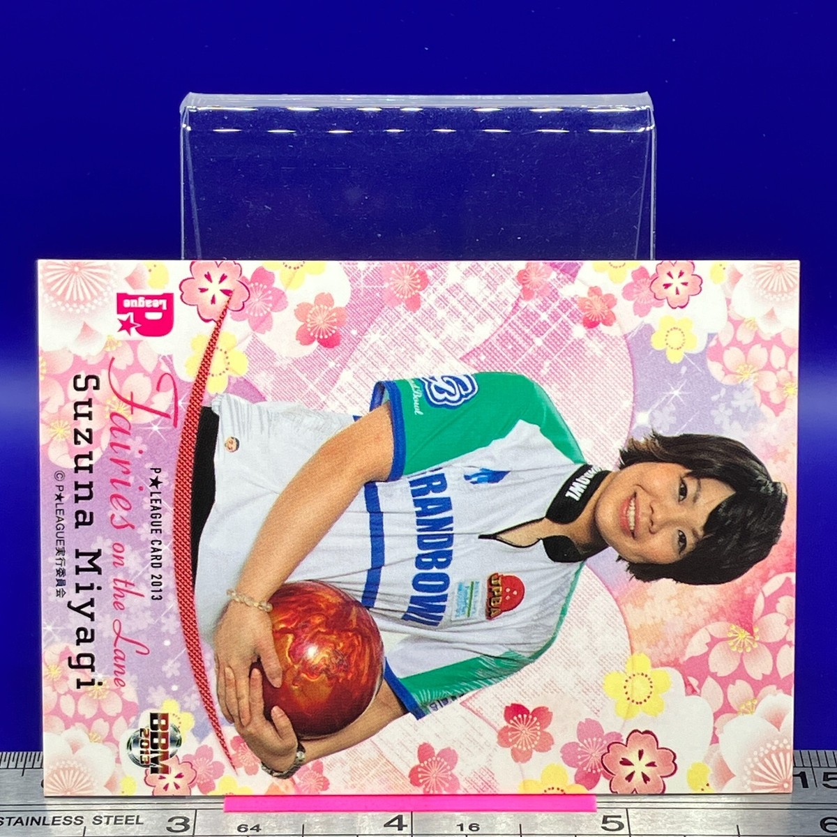 Suzuna Miyagi 38 Women's Pro Bowling Card BBM 2013 P-League