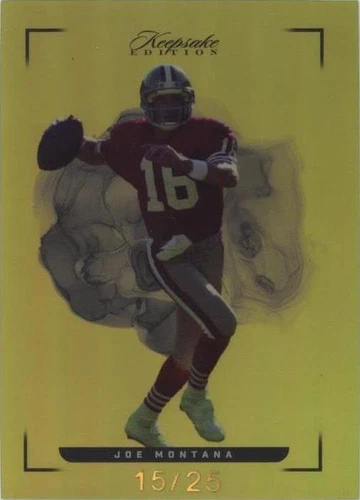 2022 Keepsake Football Edition Joe Montana #37