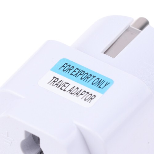KR Plug Adapter AU UK US To EU Electrical Socket Type E/F France Spain Plug - Photo 5/12