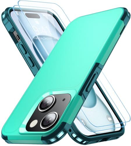 Aedilys Shockproof for iPhone 15 Case 15 FT Military Grade Drop Protection-image