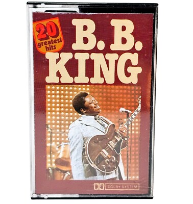 BB King Italy Pressing Cassette Tape 20 Greatest Hits 1985 Lotus HTF VGC!