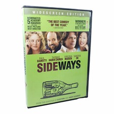 Sideways Widescreen Edition DVD R1 2005 Acceptable Condition TESTED Sandra Oh