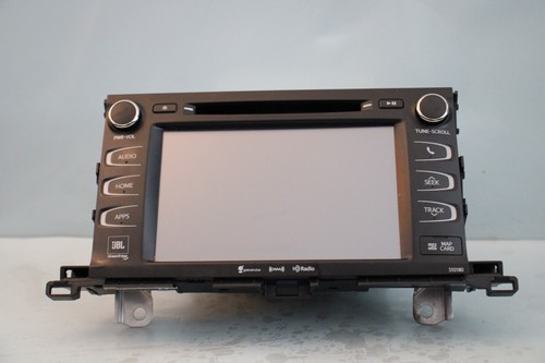 Toyota Highlander 2016-2018 JBL Grecenote XM Navigation screen 86100-0E300 CD