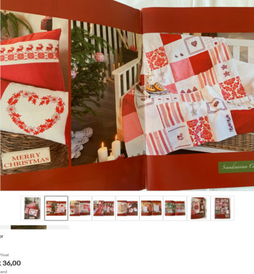 Buch von COATS Anchor Nr. 3  Scandinavian Christmas  BRANDNEU