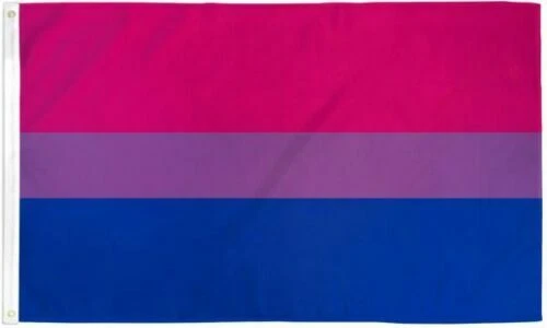 Bisexual Flag 2x3ft LGBTQIA Bi Pride Bisexual Pride Flag 2' x 3' Bi Pride Flag
