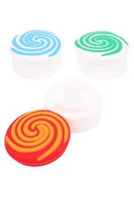 Small Spiral Silicone Jar