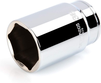 TEKTON 1/2 Inch Drive x 38 mm Deep 6-Point Socket | SHD23138 38 mm, 6-point 