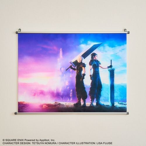 Tapestry Wall scroll Final Fantasy VII Ever Crisis B2 size SQUARE