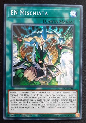 EN MISCHIATA Rare Secret auf Italienisch (En Shuffle) BLCR-IT008 YUGIOH