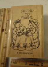 FRIEND TO FRIEND MW RUBBER STAMP BY STAMPIN UP