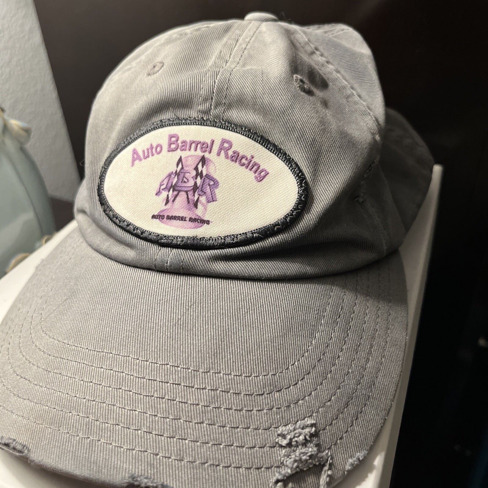Auto Barrel Racing Hat District Threads - image 3