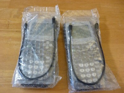 Lot Of 2  NEW Texas Instruments TI-84 Plus Graphing Calculator Black 