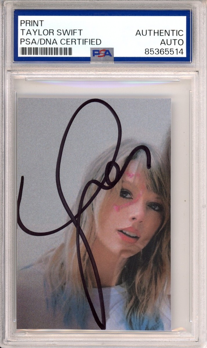 SIGNED TAYLOR SWIFT AUTOGRAPHED Lover Album Photo Picture Print
