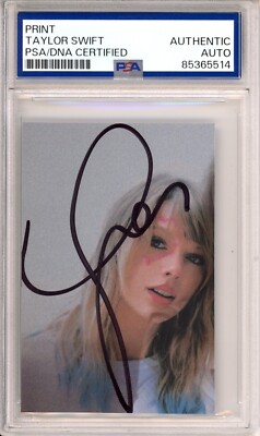 SIGNED TAYLOR SWIFT AUTOGRAPHED Lover Album Photo Picture Print