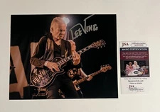 FEAR LEE VING SIGNED 8x10 PHOTO PUNK LEGEND JSA COA