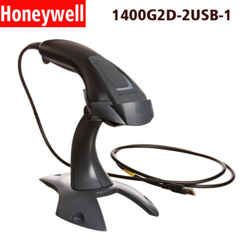 Honeywell 1400G2D-2USB-1 Voyager 1400G 2D Linear Barcode Scanner with Stand - Afbeelding 1 van 6