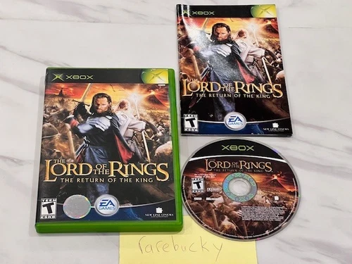 Lord of the Rings: Return of  the King (Xbox) MINT COMPLETE CIB, GORGEOUS RARE!