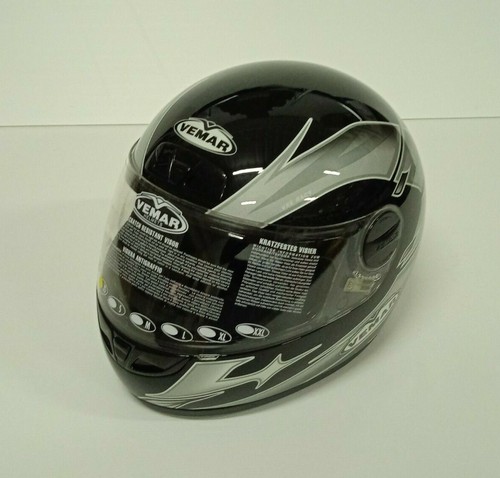 CASCO CASCHI MOTO SCOOTER INTEGRALE VEMAR ALMACH VXE MULTICOLORE TAGLIA XS  54 | eBay