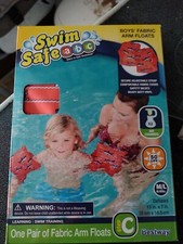 Boys Water Wings Swim safe Swimmies, 3-5 years Stage 3 multi color M-L 40-80lb