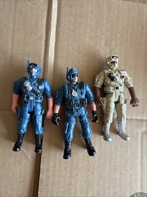Misc Lanard Corps Action Figures, Lot Of 3, 2003 (i)