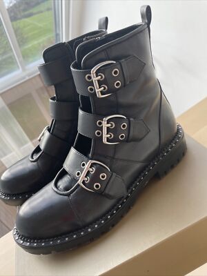 Bruno Premi 39 Stiefeletten Boots schwarz 1x getragen Leder mit