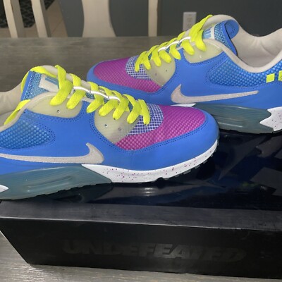 Nike Undefeated x Air Max 90 Pacific Blue | eBay