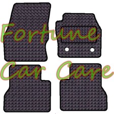 FOR FORD TRANSIT CONNECT 2014-2016 CREW CAB LWB TAILORED RUBBER MATS in 3MM, 5MM