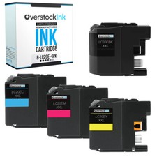 Black Color Ink Lot fits Brother LC20E Cartridges for MFC