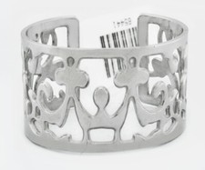 ADJUSTABLE FILIGREE .925 STERLING SILVER RING New with Tag