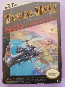 TIGER-HELI / jeu Nintendo NES PAL B Cartouche + Boite + Notice + Fourreau TAITO
