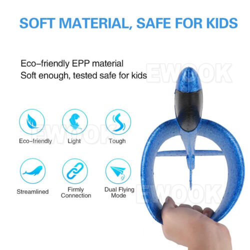 EXTRA Large Foam Plane Glider Kids Outdoor Toy Aeroplane 48CMX46.5CM - Picture 3 of 18