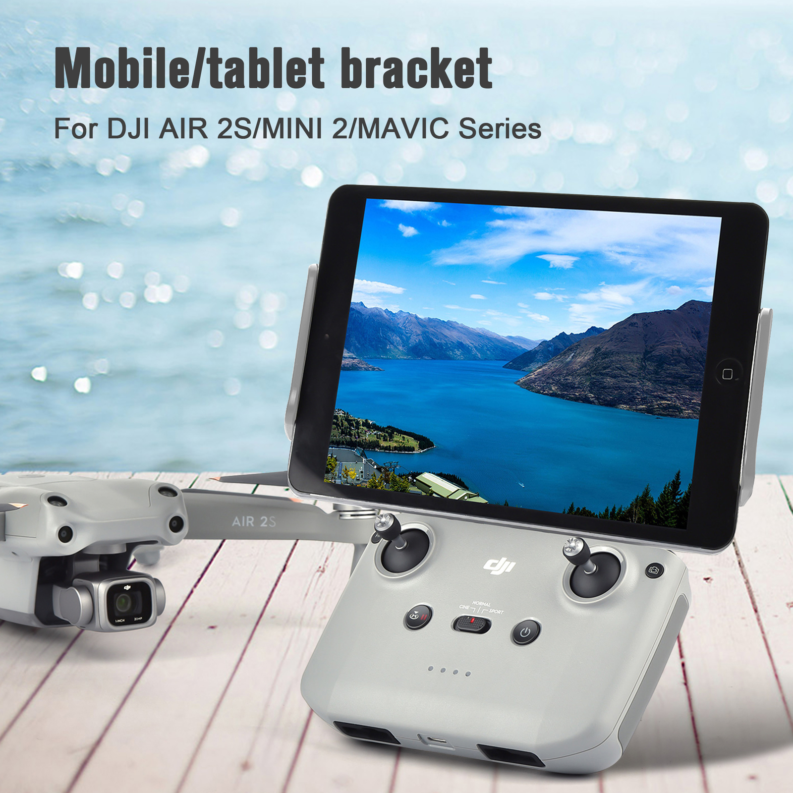 Remote Control Tablet Phone Holder For DJI mini 2 3 Pro DJI N1 N2