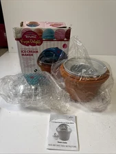 Rival Frozen Delights 1.5 Quart Gel Canister Ice Cream Maker