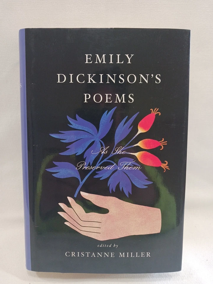 Emily Dickinson's Poems As She Preserved Them Hardcover DJ Poetry Dickinson VG+ Foto 2 de 4