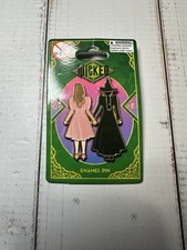 Wicked Glinda & Elphaba Holding Hands Silhoue...