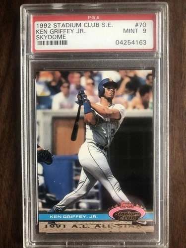 1992 Stadium Club S.E. Skydome #70 Ken Griffey Jr. PSA 9 MINT