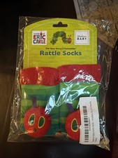 World of Eric Carle: The Very Hungry Caterpillar Baby Rattle Socks 3-12 Mos