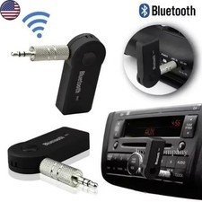 Bluetooth 5.0 AUX Receiver Wireless 3.5mm Audio Adapter Car Kit Hands-Free Music