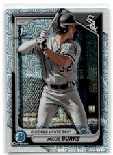 2024 Bowman #BP-116 Jacob Burke Mega Box Chicago White Sox