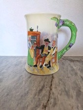 Crown Devon - Fieldings  - Auld Lang Syne Musical  Mug / Tankard - circa 1935