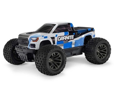 Arrma Granite Mega 665 1/10 4WD Electric Monster Truck Blue w/SLT2 (ARA4202V4T2)