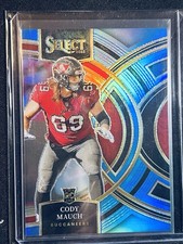 Cody Mauch 2023 Select Light Blue Prizms RC Premier /99 #133
