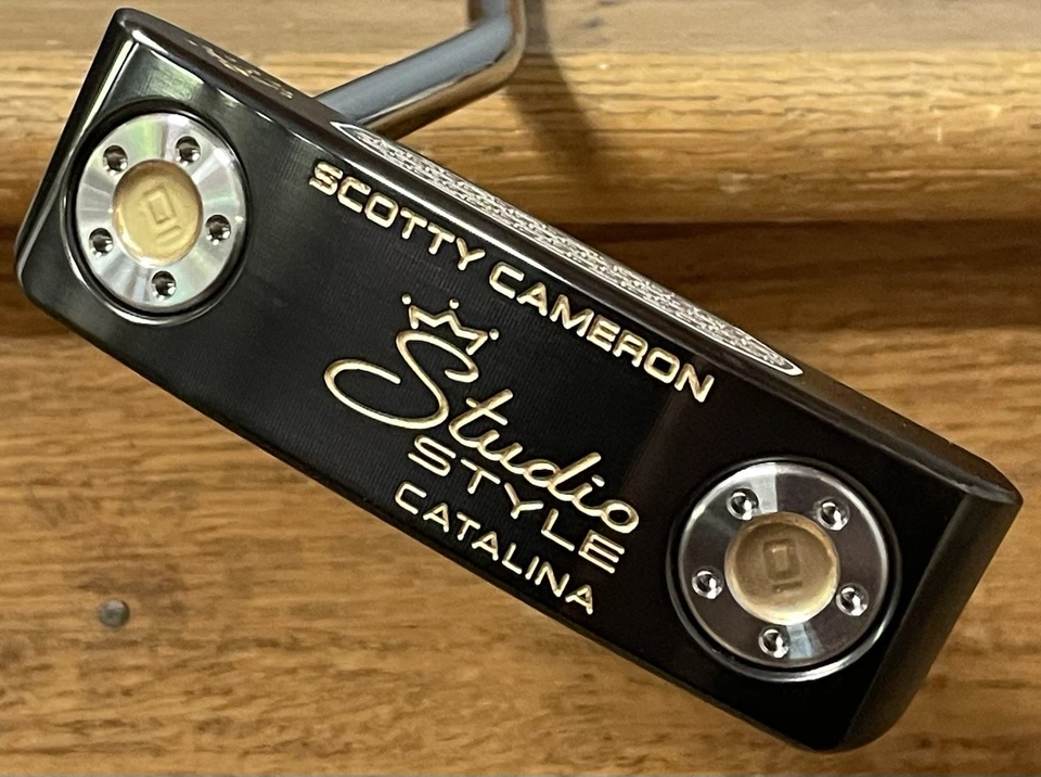 Scotty Cameron Studio Style Catalina Putter - LH - New - Xtreme Dark Finish -GLD - Image 4 of 4