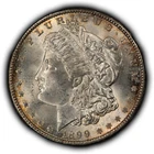 1899-O $1 Morgan Silver Dollar - Original Toning - BU - SKU-D7652
