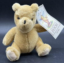 Classic Winnie Pooh Bear Gund 5.5 Inch Plush Stuffed Animal With Tag