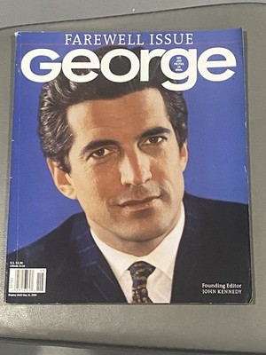 George Magazine Final Farewell Issue May 2001 Vol 6 No 1 JFK Jr Kennedy Legacy