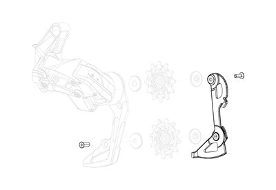 Compatible with SRAM Replacement Inner Gearbox for Transmission FORCE/RIVAL XPLR ETAP AXS